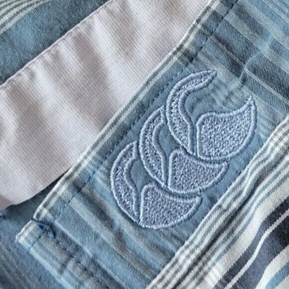 Canterbury of New Zealand Plaid Button Down Shirt Blue Black Long Sleeve Size L - Picture 3 of 12